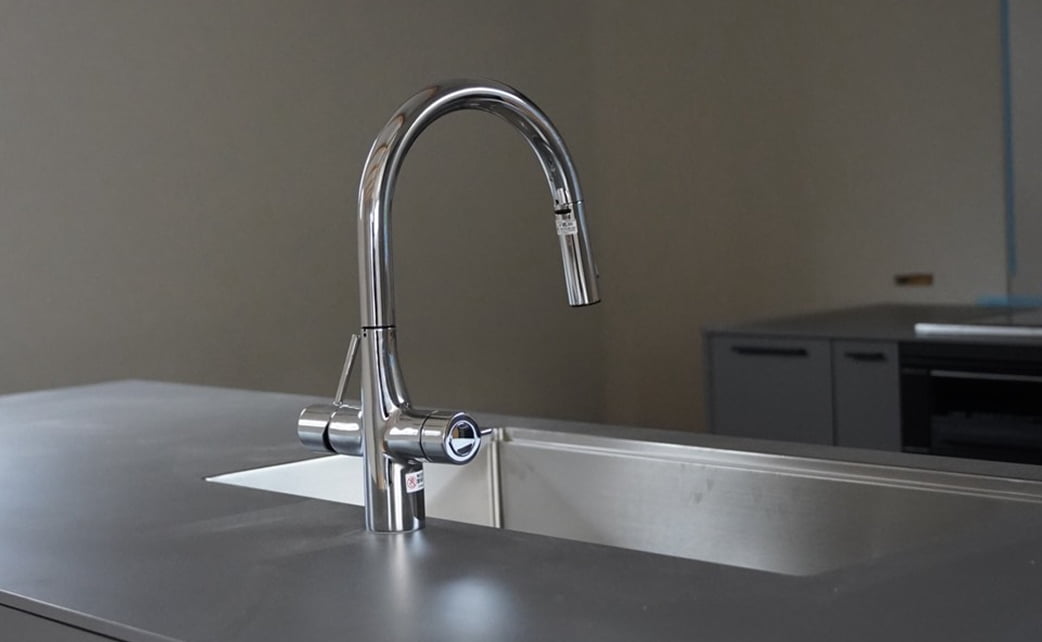 グラフテクトのスタイリッシュなキッチン