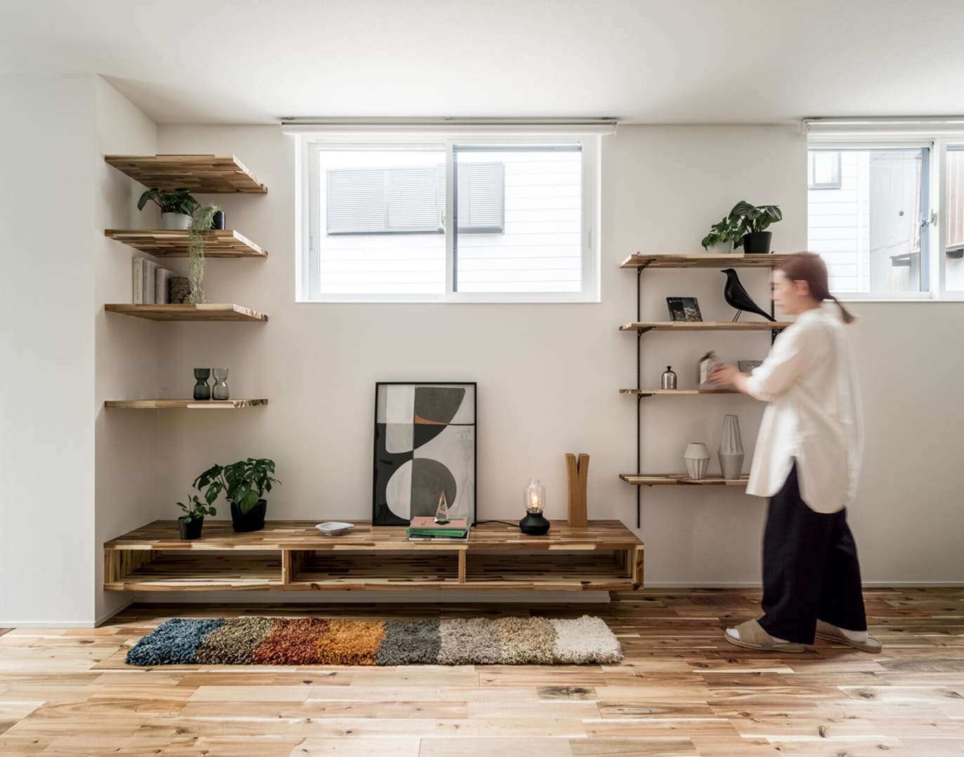 リアルな空間の広がりと理想の暮らしを具体的にイメージできる。