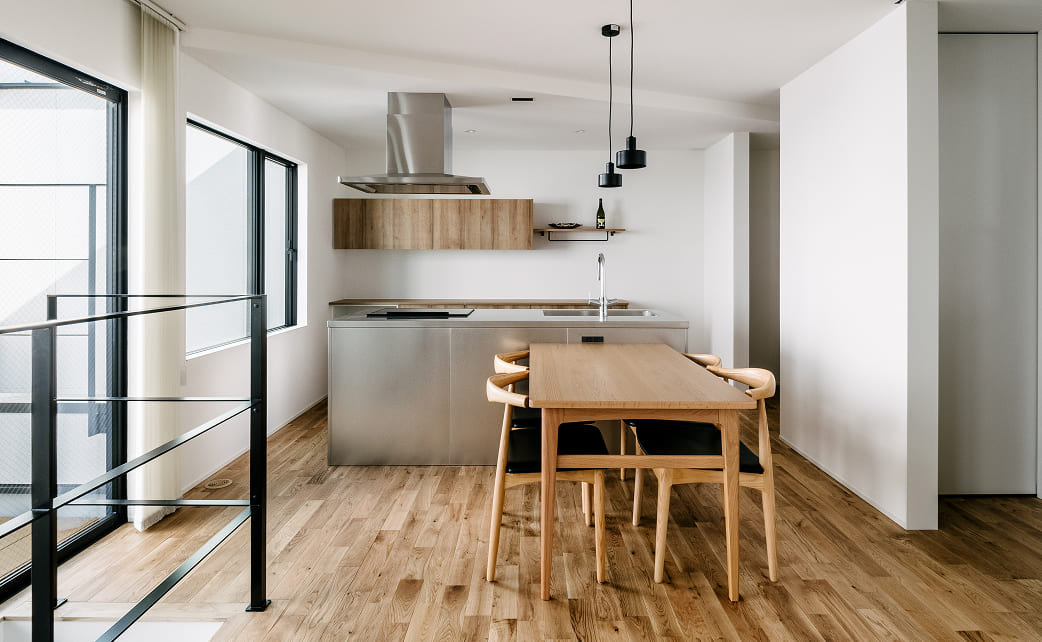 限られた敷地で3LDKと畳スペースを実現