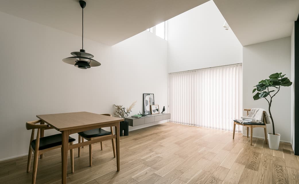 開放感と明るさの住まい