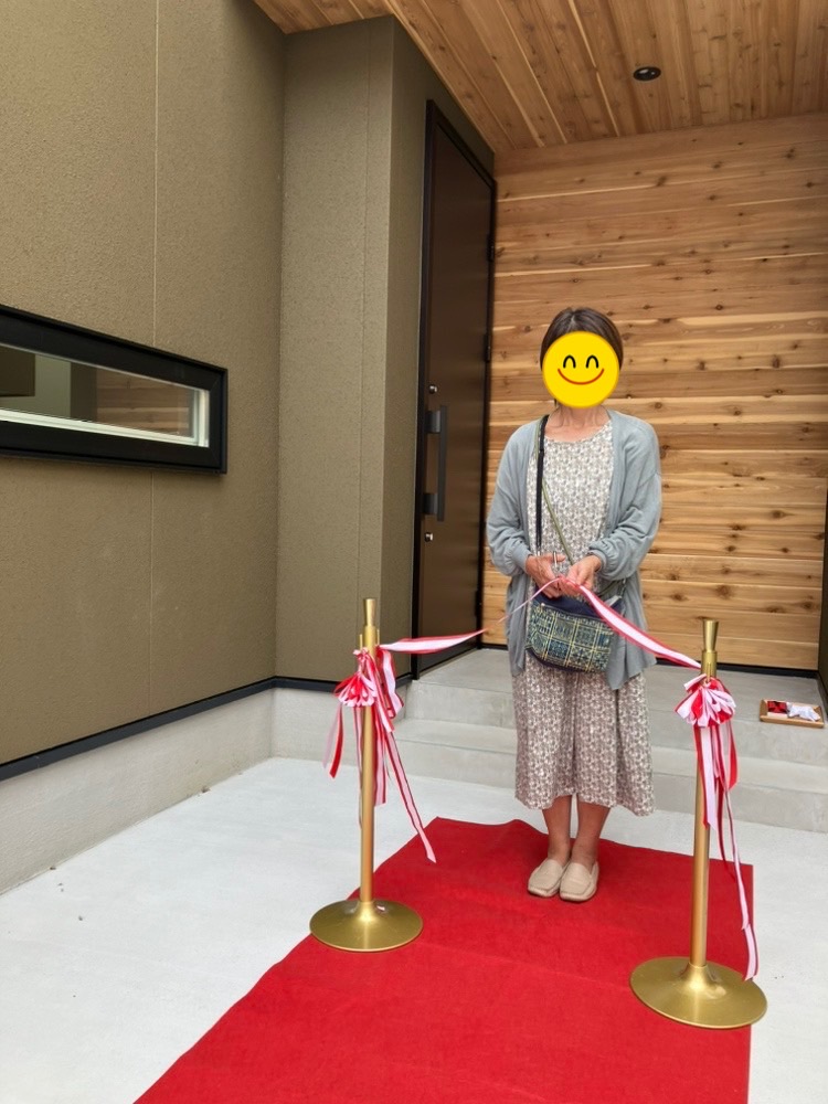 お引き渡し式