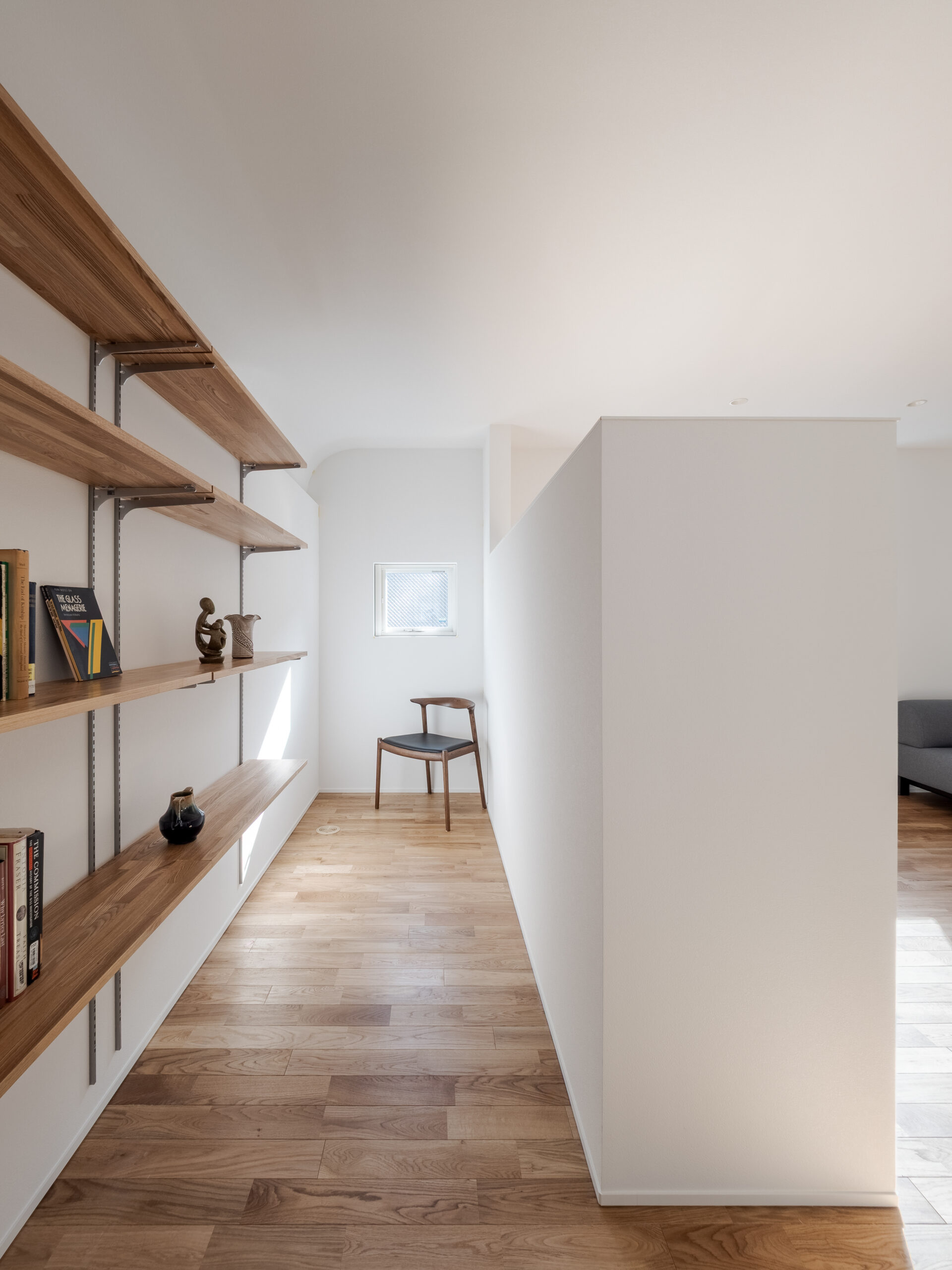 アール天井とつながる2階リビングの家 / 大阪市東成区