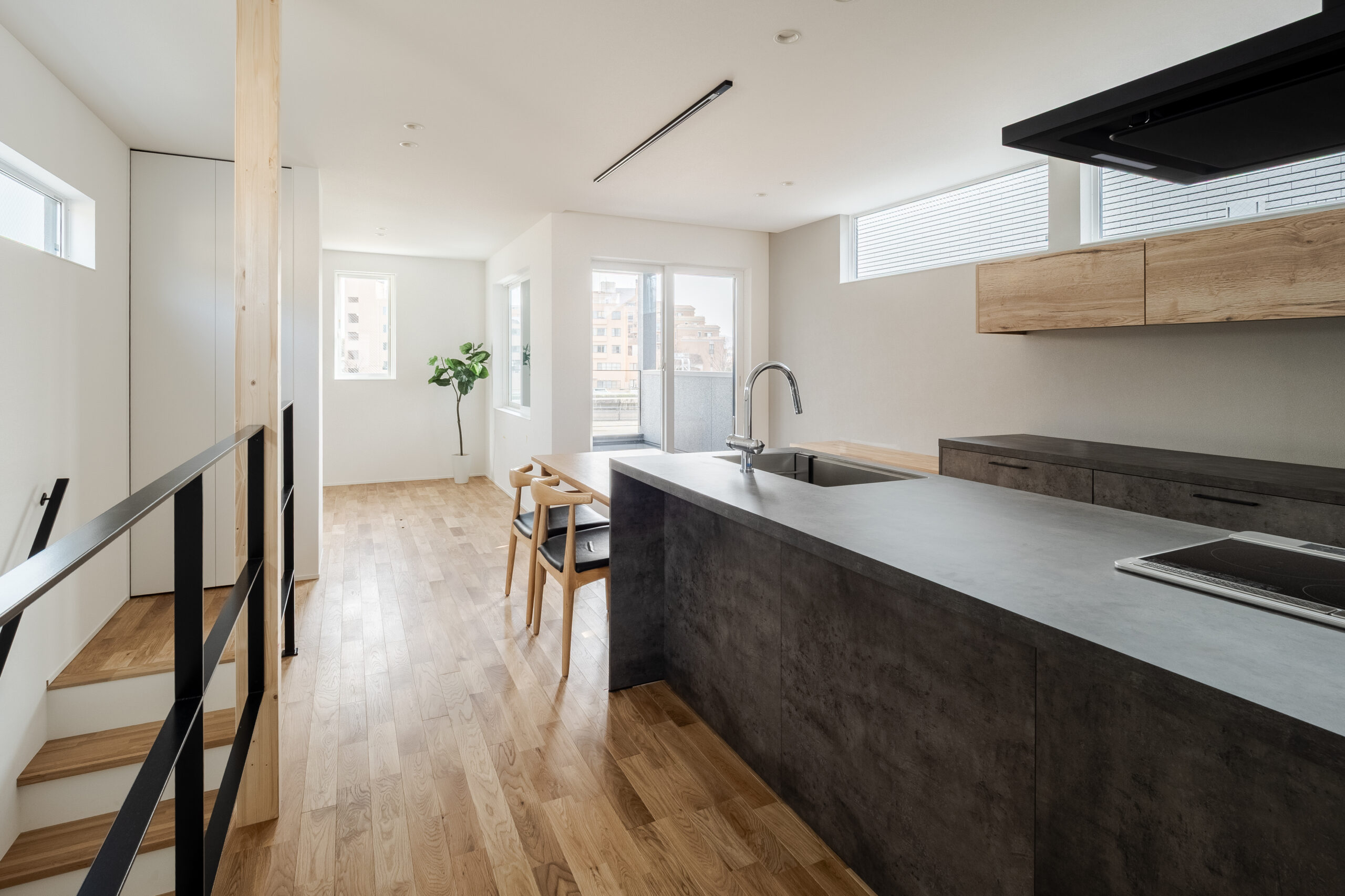 眺望と暮らす家 / 藤井寺市青山